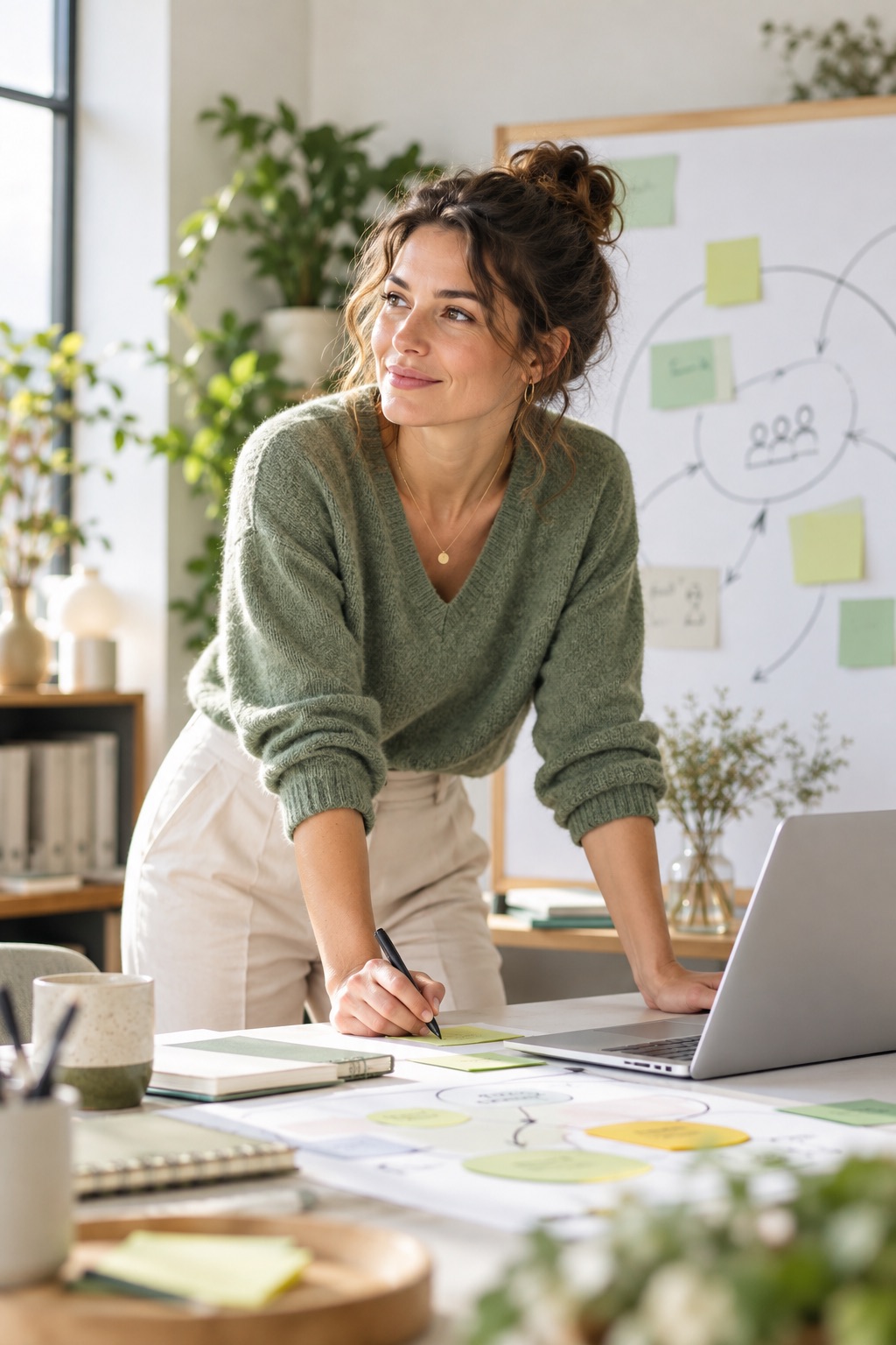 Freelance Consultant en finance préparant une mission client avec KIRK