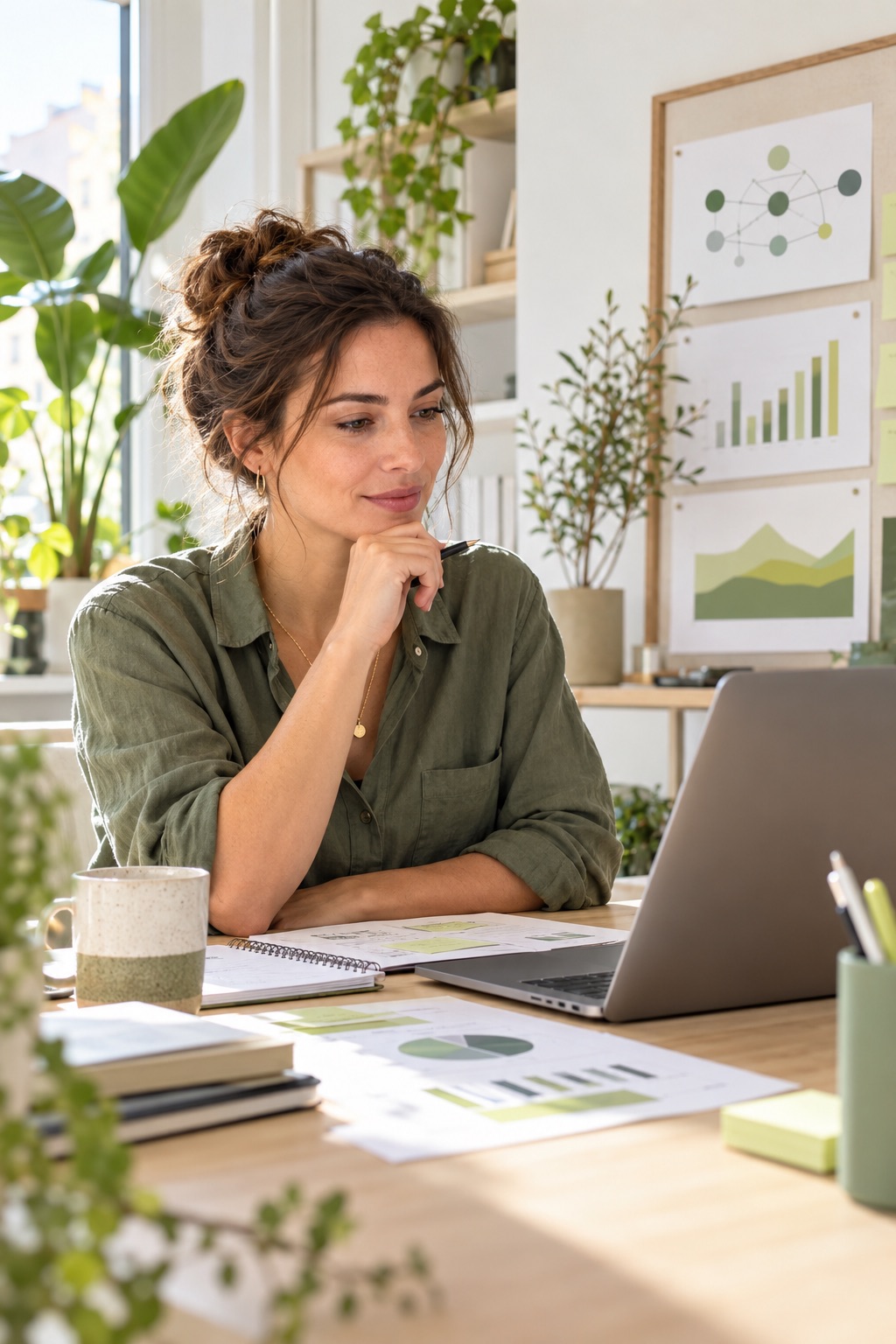 Freelance Data Scientist préparant une mission client avec KIRK
