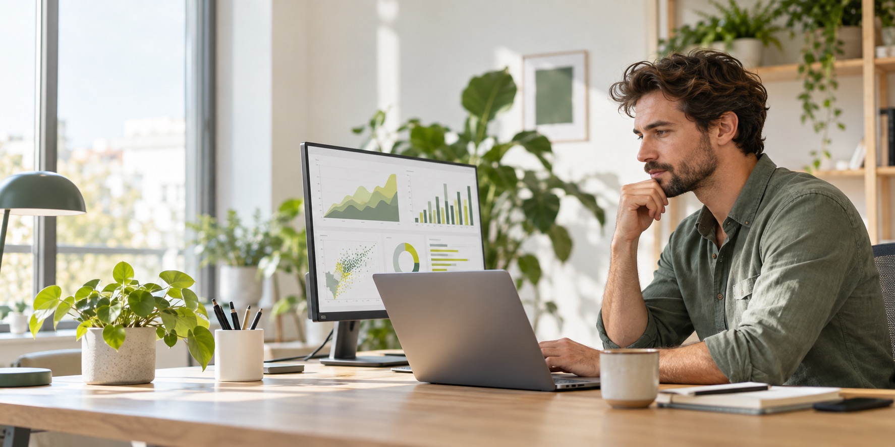 Freelance Data Scientist travaillant sur une mission en portage salarial avec KIRK