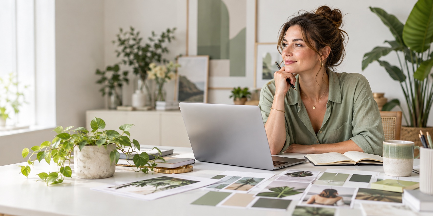 Freelance Content Manager travaillant sur une mission en portage salarial avec KIRK