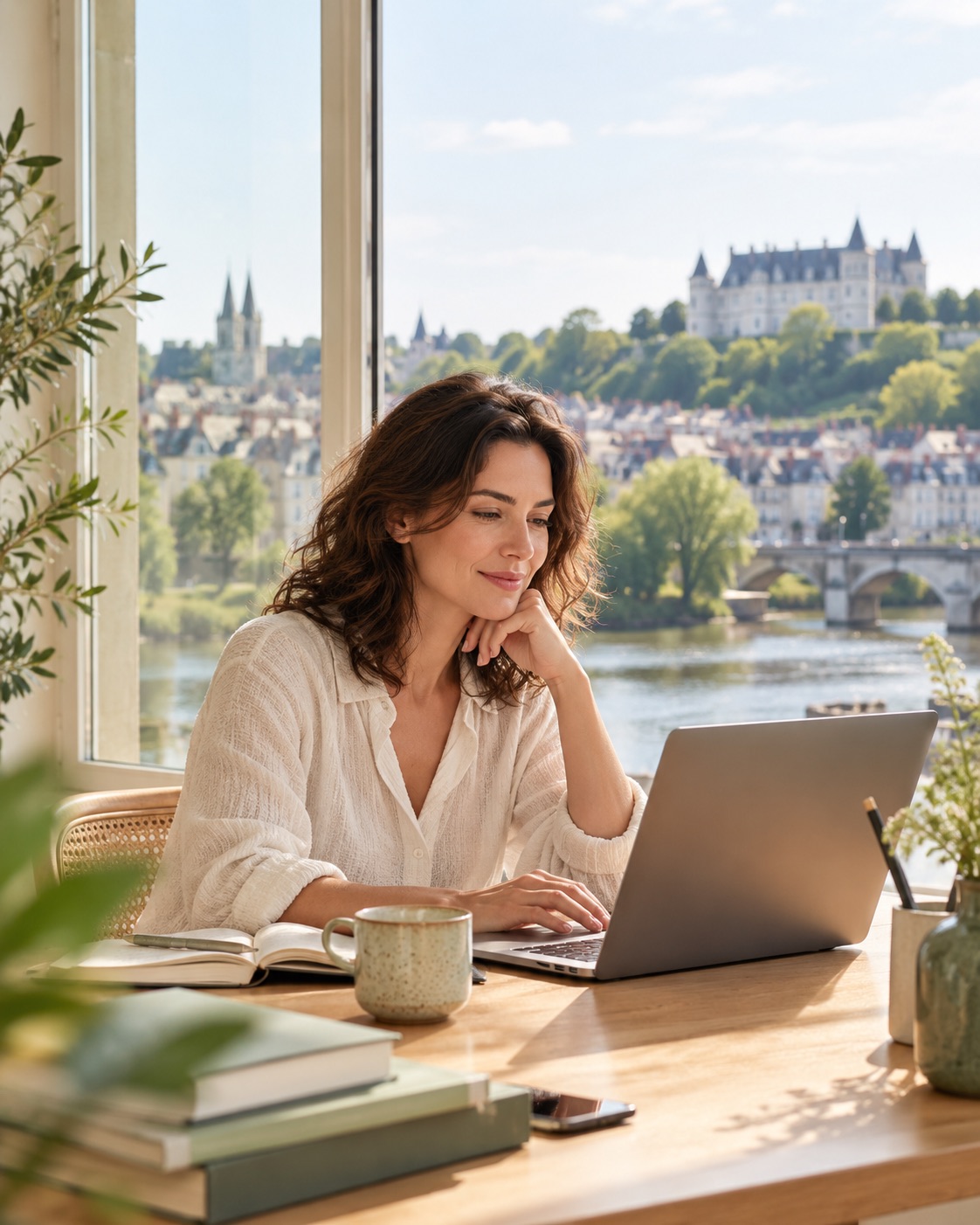 Consultant freelance à Tours préparant une mission en portage salarial avec KIRK
